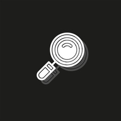 Simple Search Vector Icon