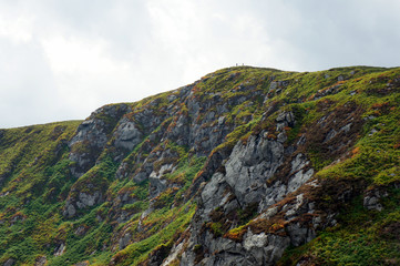 Fototapeta na wymiar Luggala or Fancy Mountain.Wicklow.Ireland. 