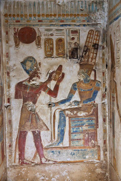 Egypt Abidos temple Pharaoh