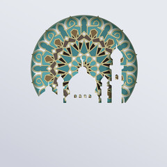 Ramadan graphic background