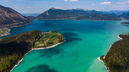 view of the sea and mountains