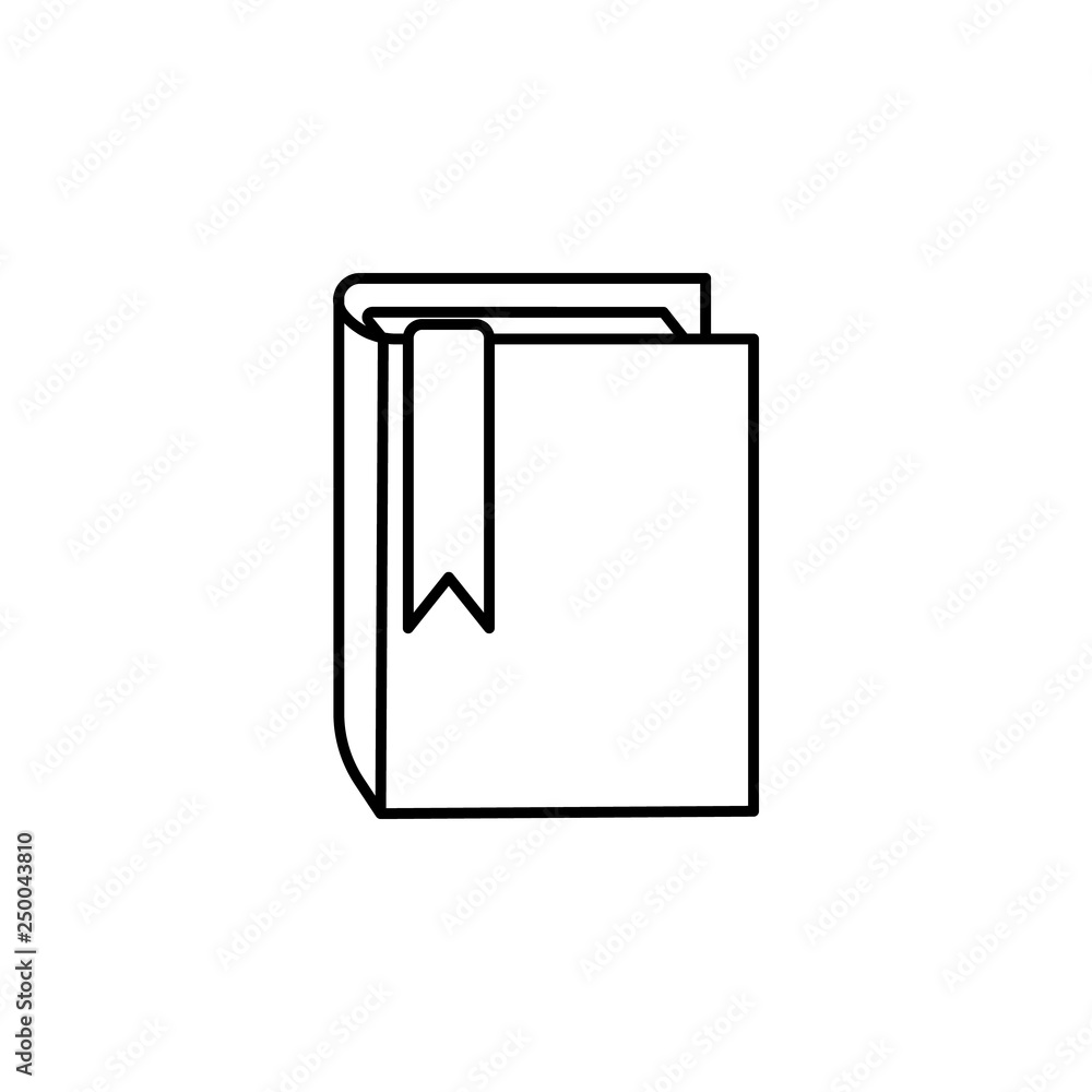 Poster magic, book icon. element of magic for mobile concept and web apps icon. thin line icon for website 