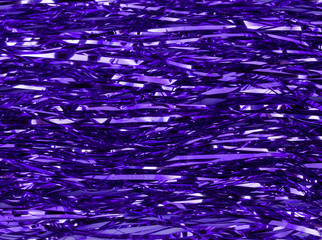 Shimmer shiny violet tinsel background	