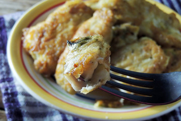 fried fish fillet