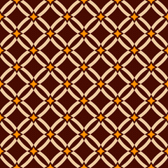 Abstract seamless pattern. Geometric lattice. Ethnic ornament.
