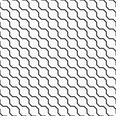 Abstract seamless pattern. Diagonal zigzag lines background.