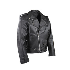 leather bike jacket