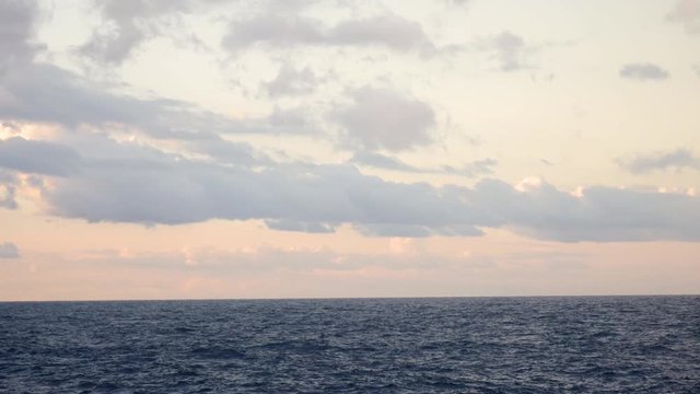 Shot of Saint Paul`s Shoal in Bugibba in Malta, sea