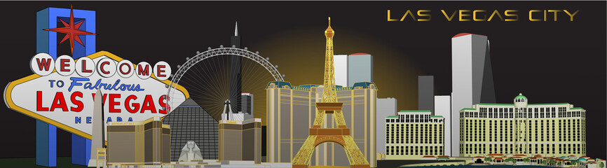Vector city las vegas © Busran