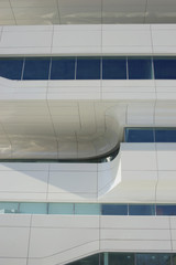 Office center Domimion Tower in Moscow,  February, 2019.  Russia.