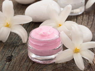 beauty product, fresh as spring flower concept