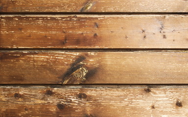 Light brown horizontal wooden planks