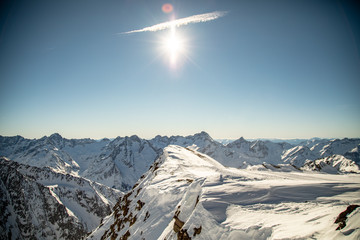 Fototapeta premium mountains in winter