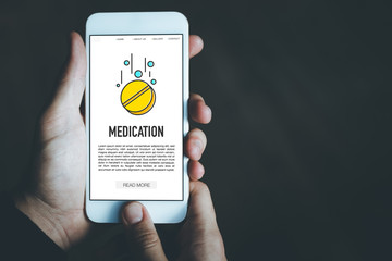 MEDICATION CONCEPT ON SCREEN