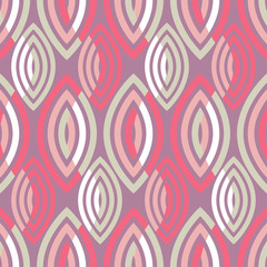 Trendy seamless pattern designs. The shapes of ovals. Vector geometric background. Can be used for wallpaper, textile, invitation card, wrapping, web page background.
