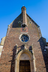 Fototapeta na wymiar Eglise Sant-André de Chatillon sur Chalaronne dans l'Ain