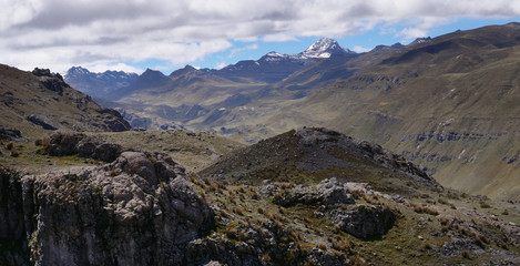 Andes Peru. Huamantanga district. Canta. 