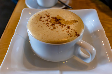 Traditional Vietnamese egg coffee