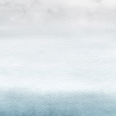 Naklejka premium olorful winter blue ink and watercolor textures on white paper background. Paint leaks and ombre effects. Hand painted abstract image. Deep sea.