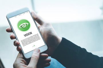 VISION CONCEPT ON SCREEN