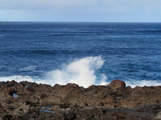Capelinhos  - Vulkan am Meer