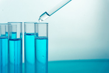 science laboratory test tubes , laboratory equipment