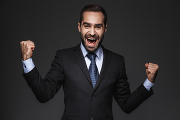 Portrait of a confident handsome businessman