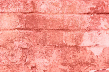 Texture, brick, wall, it can be used as a background . Brick texture with scratches and cracks