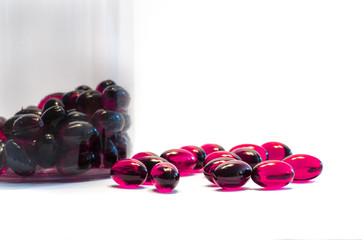 Supplement used in fitness and training. Pills, Amminoacids, Protein, Omega3 and Scoops