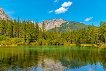 Obraz premium Meßnerin und Grüner See