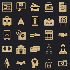 SEO development icons set. Simple set of 25 seo development vector icons for web for any design