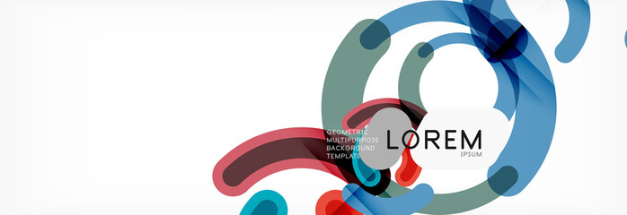 Modern geometrical abstract background