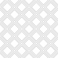 Vector seamless texture. Modern geometric background. Grid with square cells