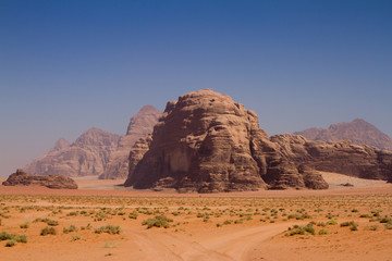Fototapeta na wymiar Wadi Rum