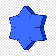 Star Icon in hand drawn style isolated on background for any web design 