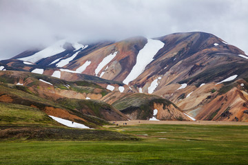 Landmannalaugar Fjallabak Nature Reserve Highlands of Iceland Scandinavia