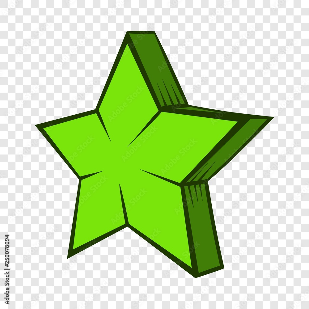 Poster star icon in hand drawn style isolated on background for any web design