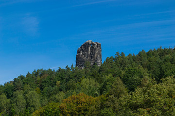 Fototapeta na wymiar Sächsische Schweiz Elbsandsteingebirge 