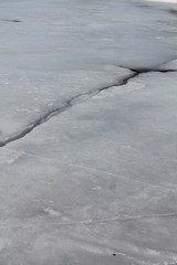 ice cracking