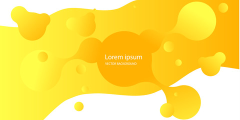 Abstract form of fluid. Liquid design. Liquid dynamic background for web sites, landing page or business presentation. Isolated gradient waves with geometric lines. Abstract geometric wallpaper