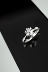 diamond ring with diamonds