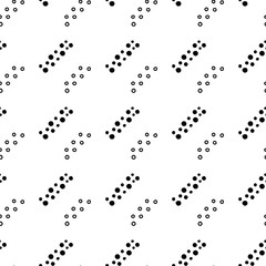 Seamless vector geometrical pattern with hand drawn decorative elements Graphic abstract design, drawing illustration. Print for fabric, textil, wallpaper, wrapping packaging Line drawing Doddle style