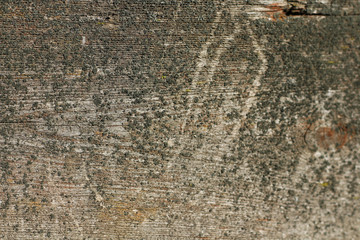 texture of wood and  cracked paint
