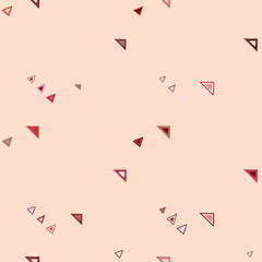 Seamless vector pattern. abstract geometrical background with hand drawn decorative tribal elements. Print with ethnic, folk, traditional motifs. Graphic geometric illustration for wrapping, wallpaper