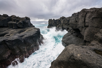 Vue sur la mer aux Açores