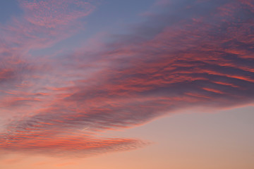 Fototapeta premium clouds during sunset