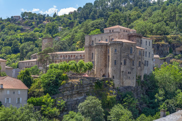 Fototapeta na wymiar historic castle in Southern France