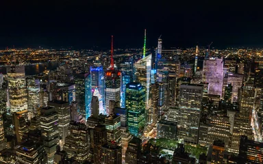 Fotobehang New York at night © Michael