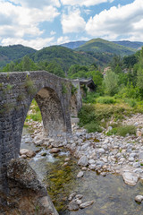 Fototapeta na wymiar bridge at the Ardeche