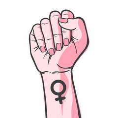 fist symbol feminism 3